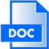DOC File Extension Icon 72x72 png